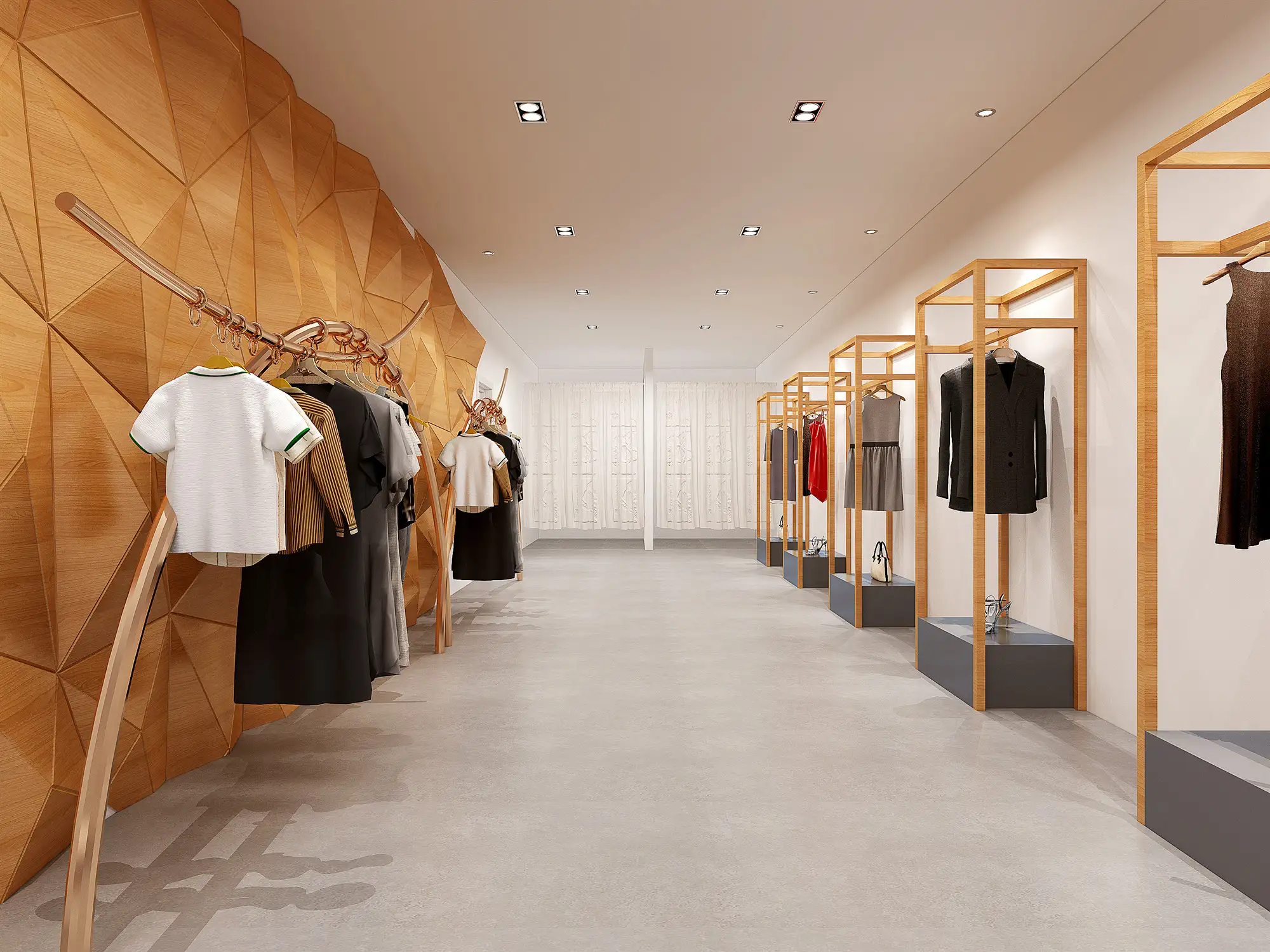 服装店装修效果图实体图(服装店装修效果图实体图大全)