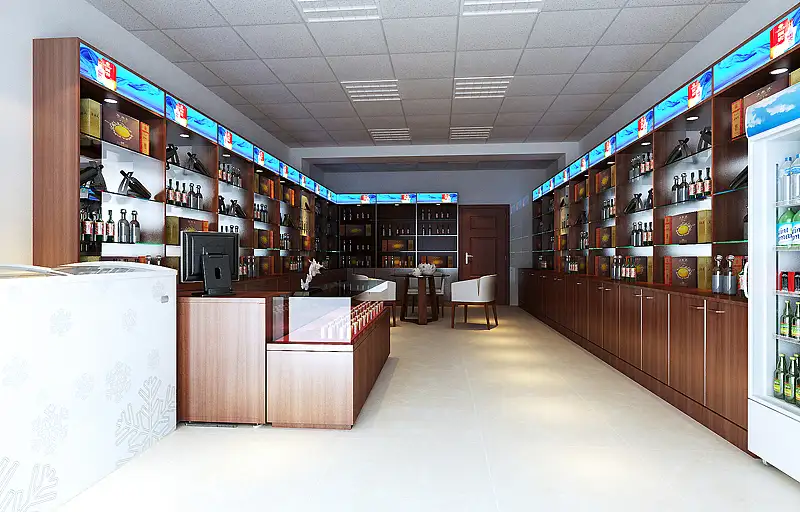 60平烟酒店装修效果图(60平烟酒店装修效果图大全)